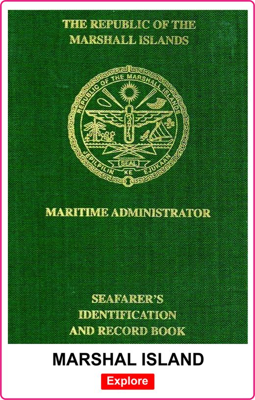 Buku identitas dan catatan pelaut Kepulauan Marshall